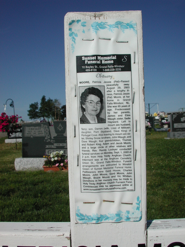Headstone